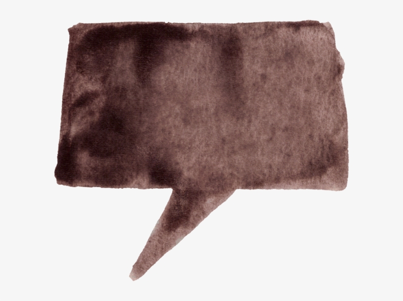 Free Download - Brown Speech Bubble Png, transparent png #85870