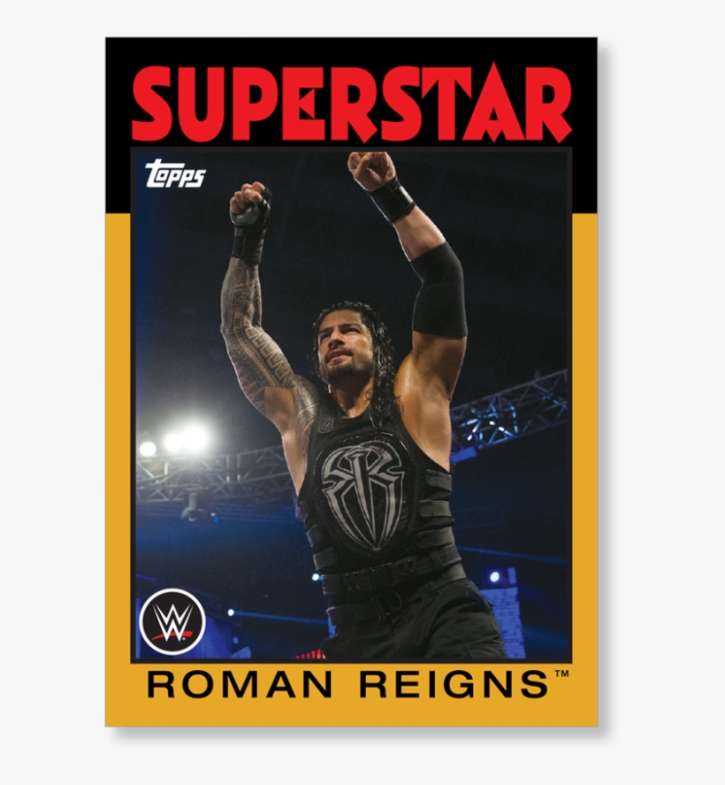 Roman Reigns - 2016 Topps Wwe Heritage Wrestling Hobby Box, transparent png #85916