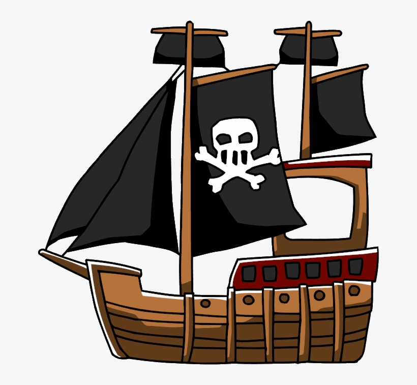 Pirate Ship Png - Pirates Ship Art, transparent png #86126