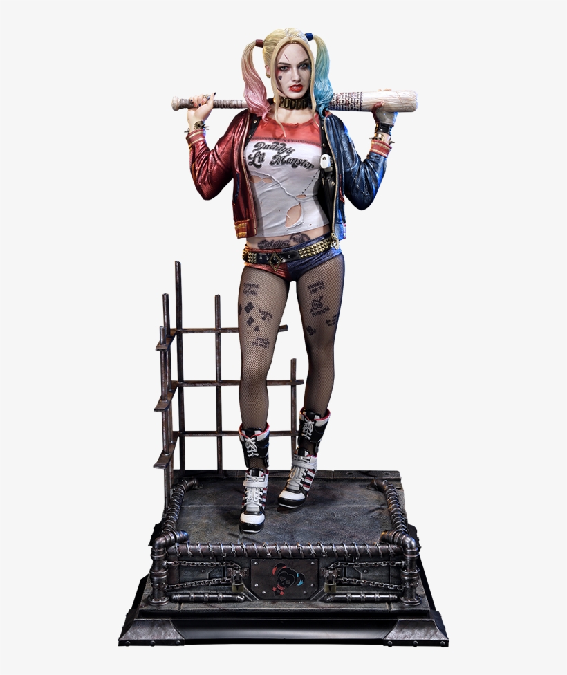 Dc Comics Statue Harley Quinn - Exclusive Harley Quinn Dc Comics Statue, transparent png #86173