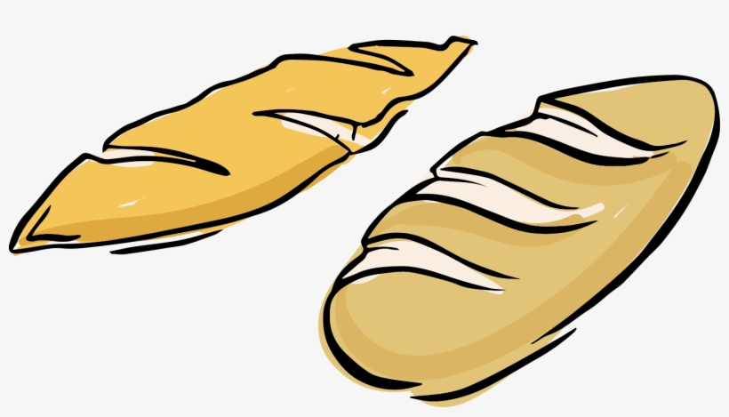 Graphic Freeuse Download Breakfast Pineapple Bun Baguette - Baguette Png Cartoon, transparent png #86218