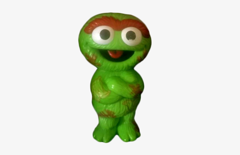 Oscar Toy Dirty Tyco 1999 - Oscar The Grouch, transparent png #86245