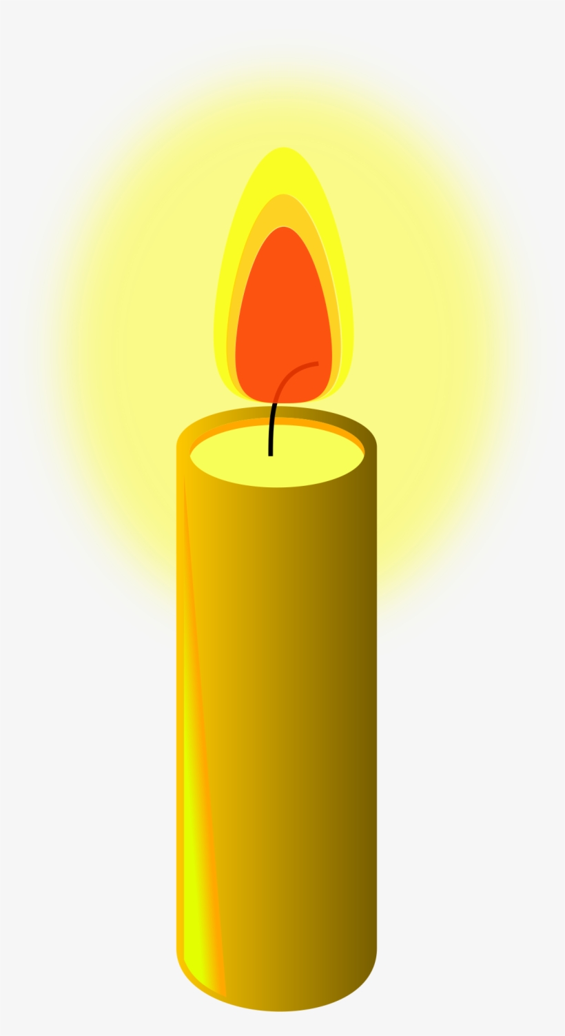 Flame Clipart Candle Light - Cera De Vela Png, transparent png #86268