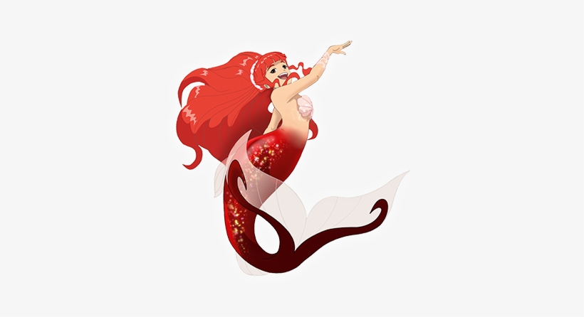 Mermaid Rikki - Illustration, transparent png #86374