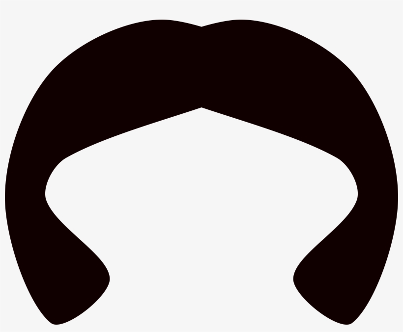 This Free Icons Png Design Of Black Wig 2, transparent png #86389
