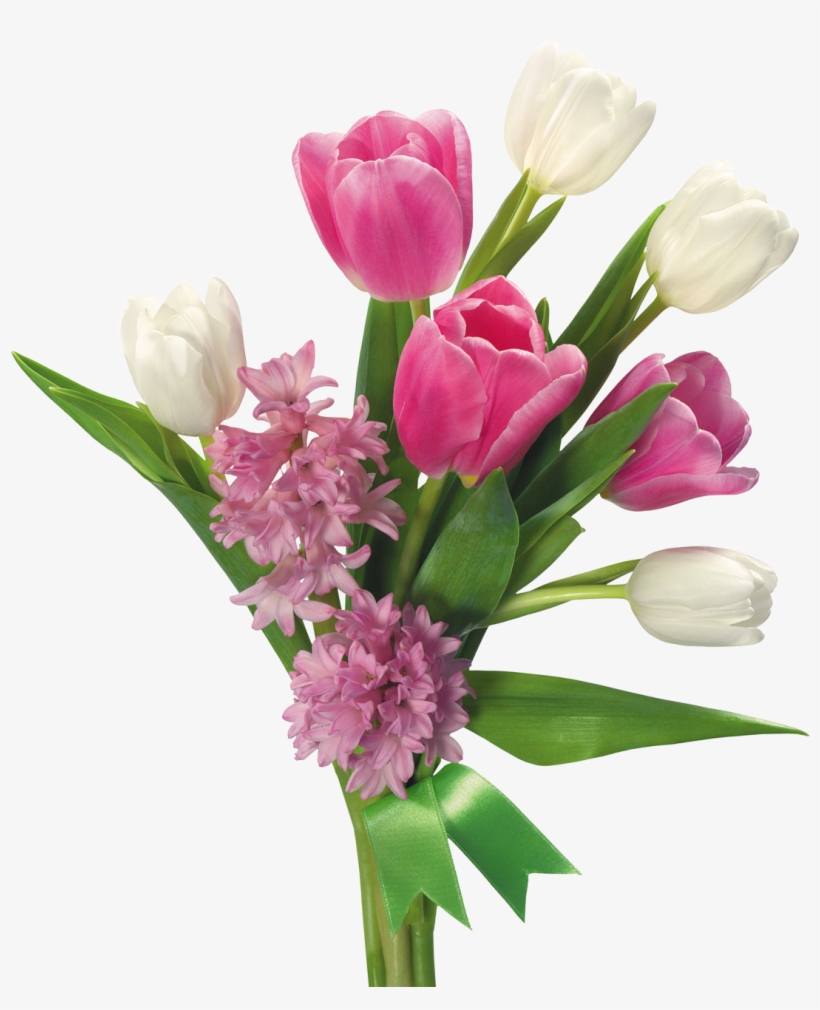 Pink Roses Flowers Bouquet Png Hd - Flower Bouquet Png, transparent png #86670