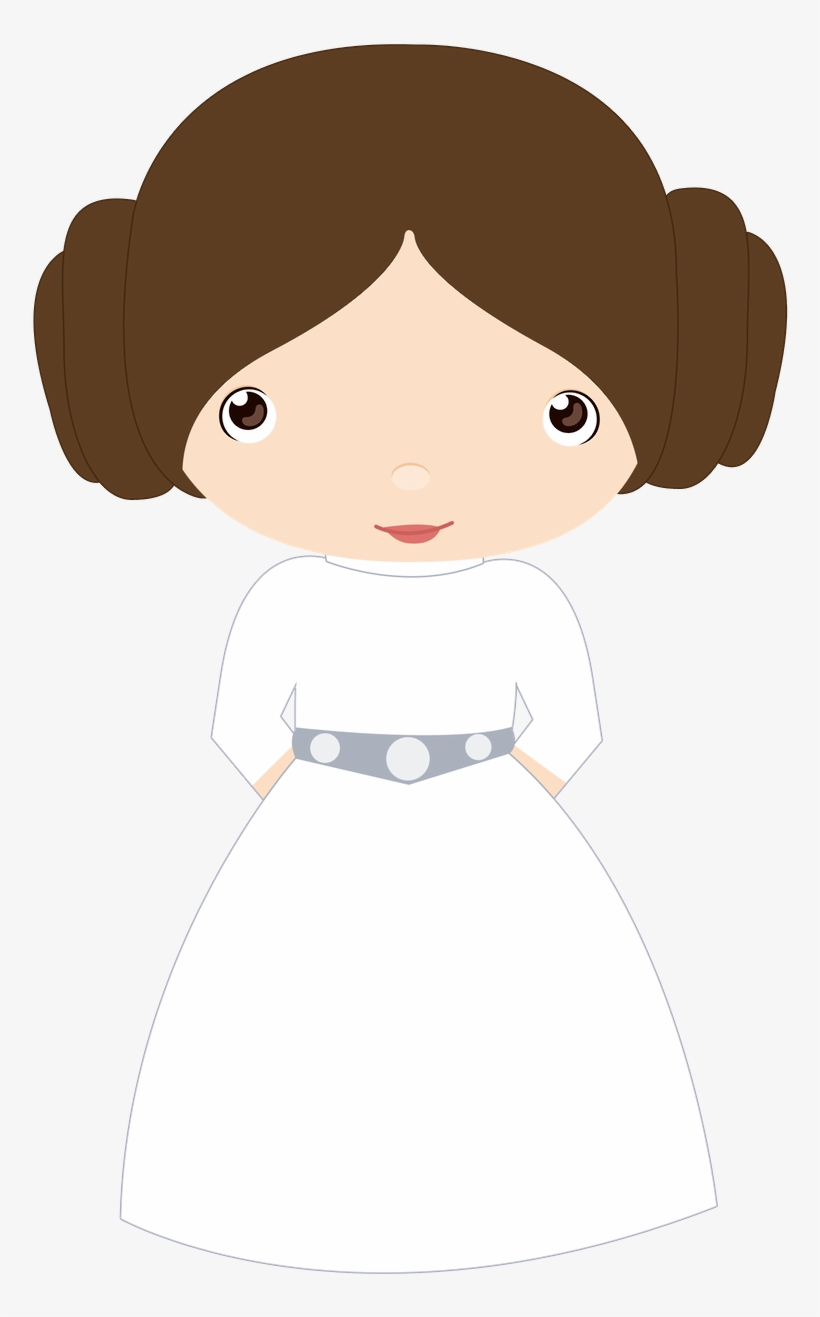 Parties - Star Wars Princess Leia Clipart, transparent png #86760