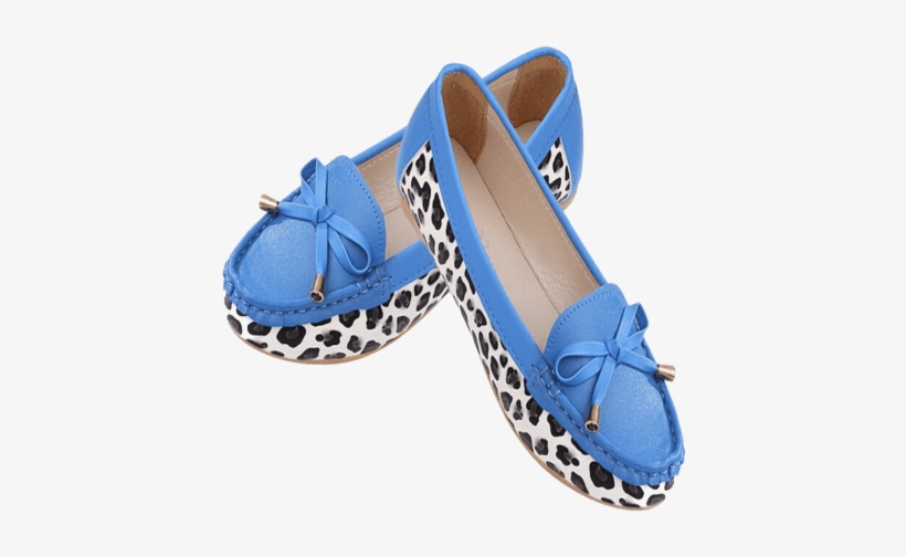 Leopard Print Women Ladies Flats Casual Faux Leather, transparent png #86784