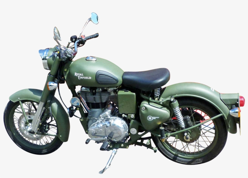 Graphic Royalty Free Download Enfield Classic Battle - Royal Enfield Bullet Png Hd, transparent png #86883