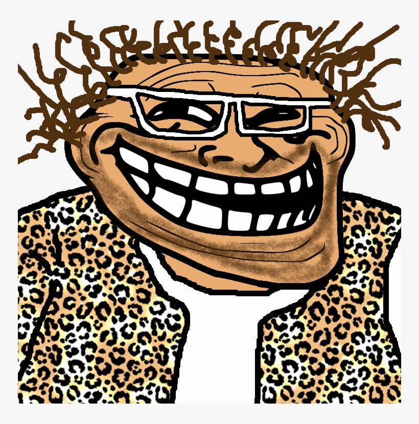 Rock Trollface , - Derpy Troll Face Gif, transparent png #86905