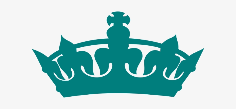 Crown Clipart Teal - Queen Crown Clipart Transparent Background, transparent png #87183