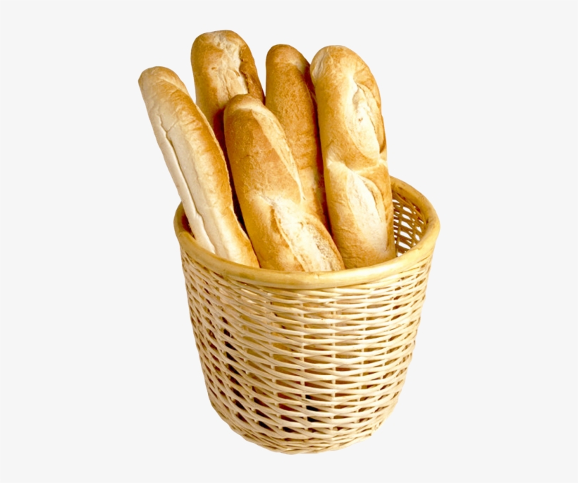 Bread Png Free Download On Mbtskoudsalg Freeuse Download - French Bread In Basket, transparent png #87602