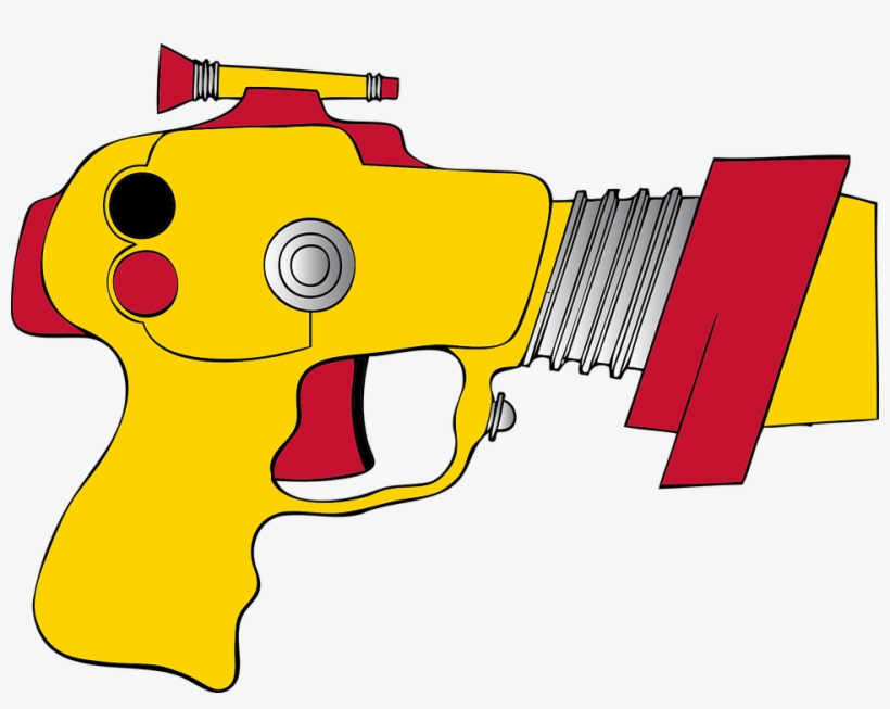 Small - Toy Gun Clip Art, transparent png #88004