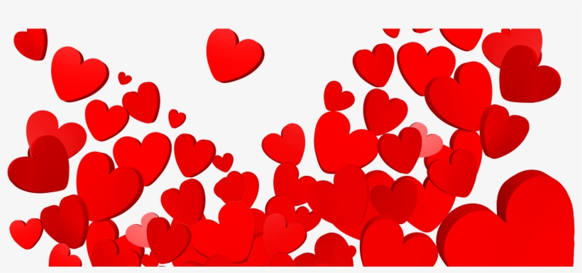 Valentines Day Heart Png Free Download - Valentines Hearts Png, transparent png #88211