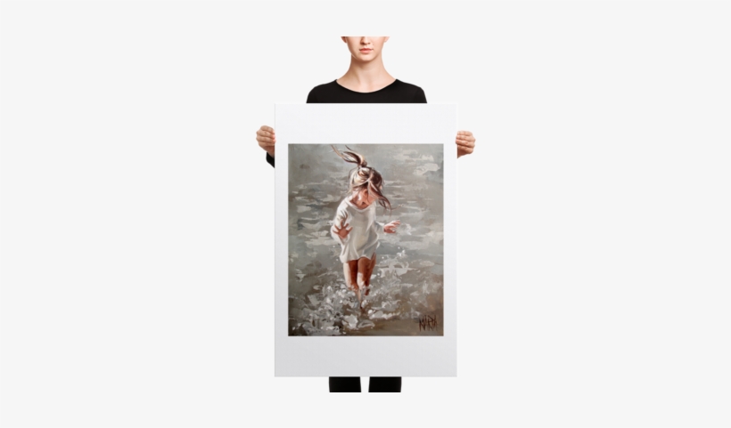 24 X 36 Canvas Print - Black Mask Fawn French Bulldog Is Ready, transparent png #88300
