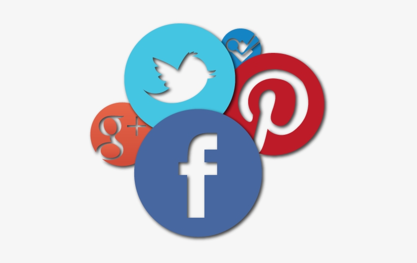 Social Media Icons - Facebook Twitter Instagram Google Plus Logo, transparent png #88435