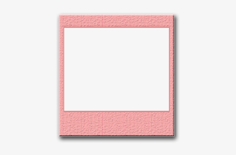 Frames - Pink Polaroid Frame Png, transparent png #88536