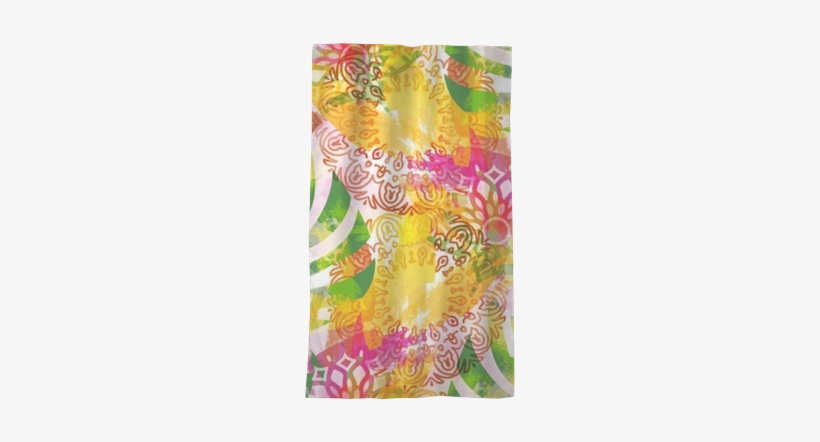 Tropical Background With Watercolor Effect - Paisley, transparent png #88590