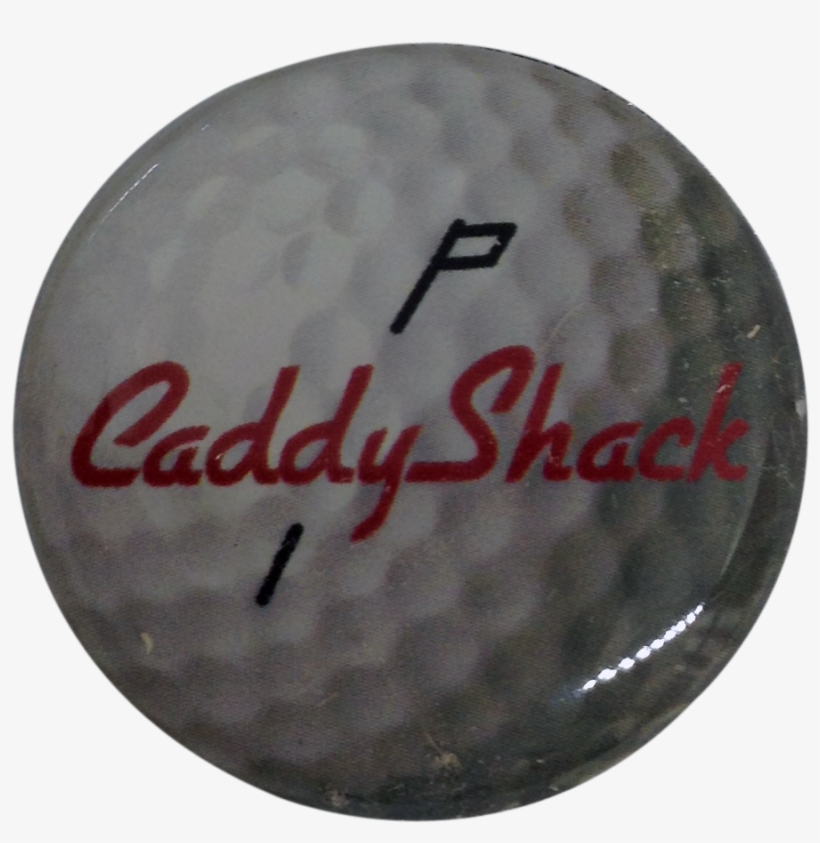 Caddyshack Golf Ball Marker & Hat Clip - Caddyshack Logoed Golf Balls (3 Ball Sleeve) - White, transparent png #88592