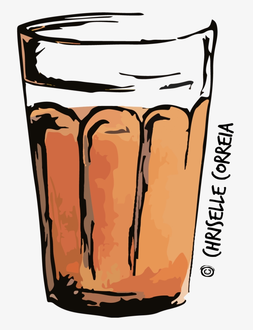 Cropped Once Upon A Chai Glass - Abbey Gates Primary School, transparent png #88719