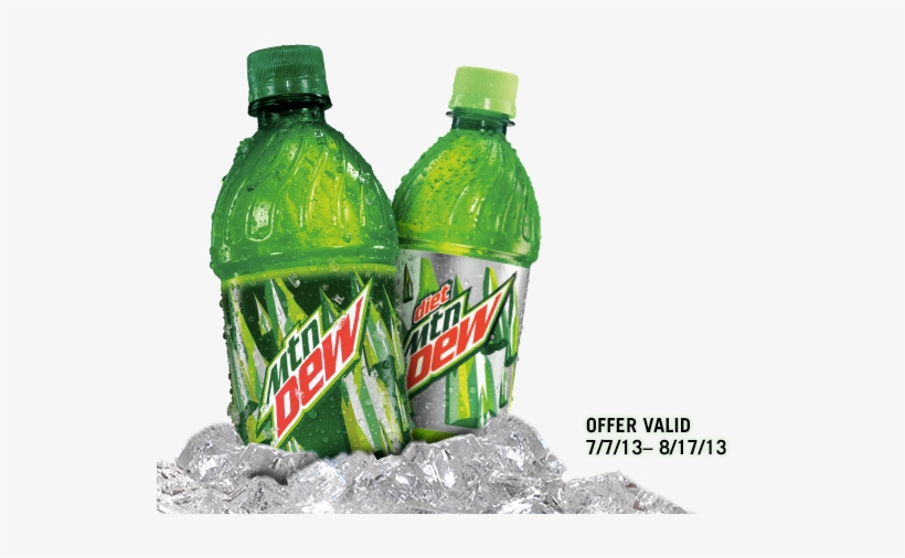 Mtn Dew Bottle Png - Diet Mountain Dew - 20 Fl Oz Bottle, transparent png #88768