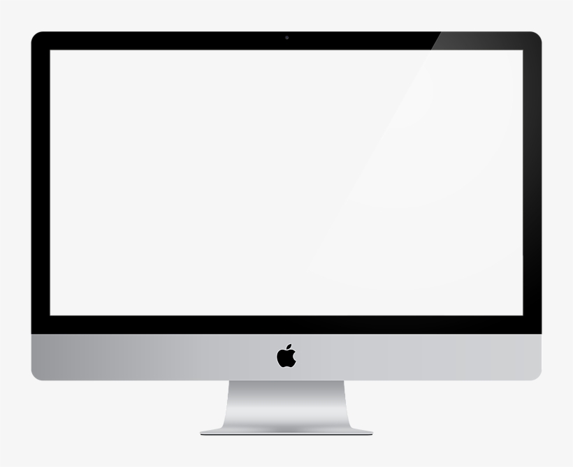 Show Clipart Mac Computer Screen - Imac Transparent Png, transparent png #88794