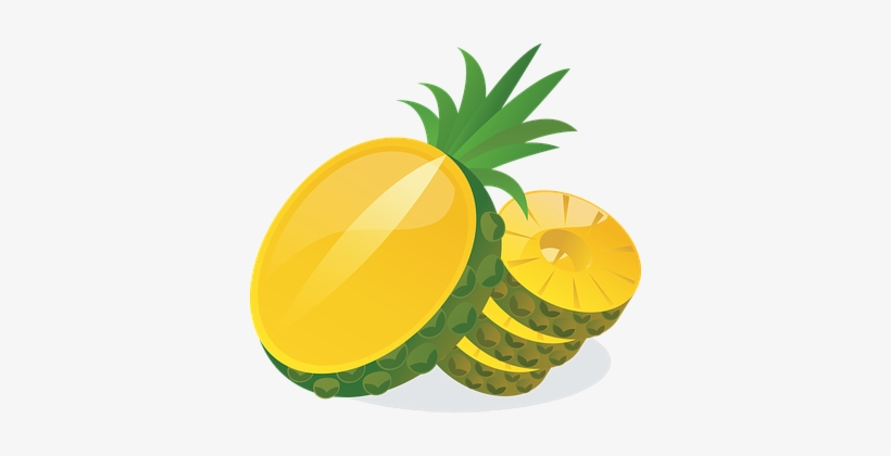 Pineapple Sweet Yellow Delicious Ripe Frui - Pineapple Juice Clipart Png, transparent png #88797