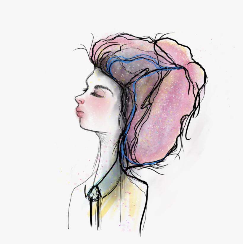 Freckles Drawing Watercolor - Drawing, transparent png #88924