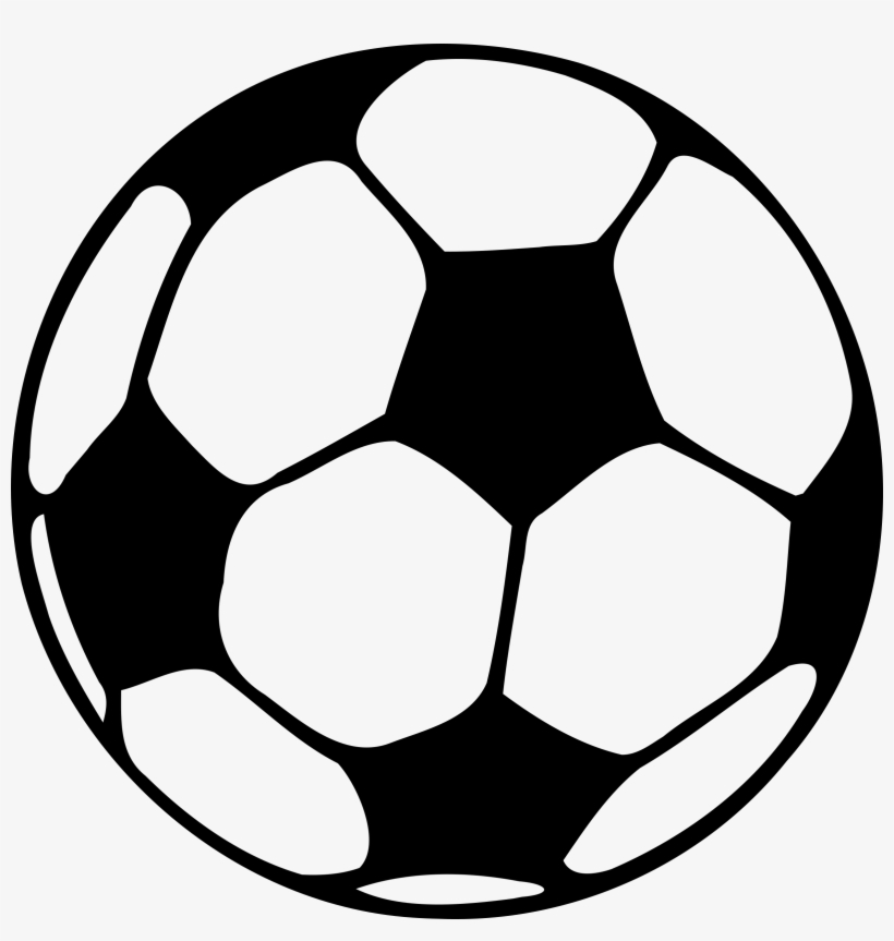 Football Png Image - Soccer Ball Silhouette Png, transparent png #89098