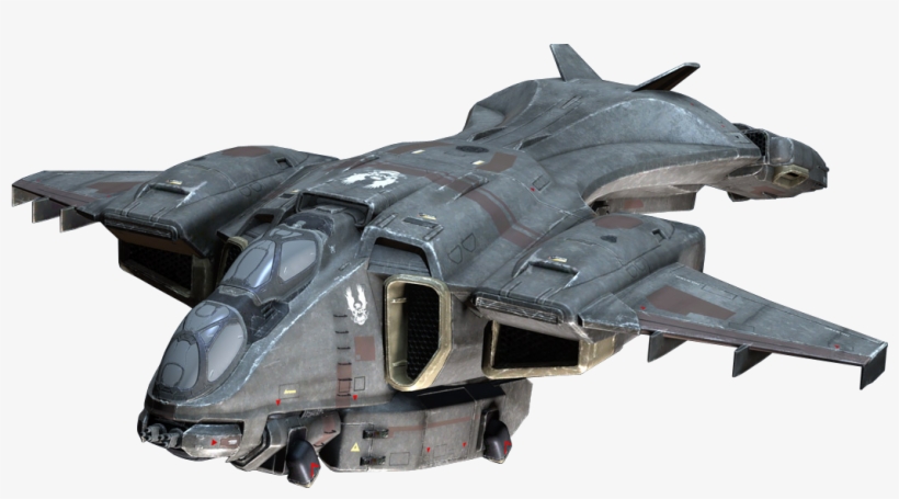 H4-pelicandropship - Unsc Pelican Halo 4, transparent png #89412