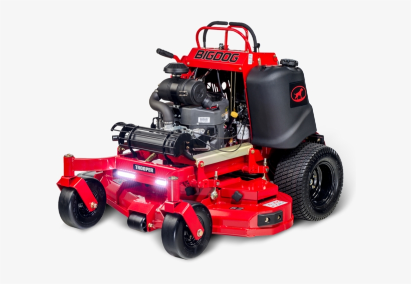 Bigdog Trooper Commercial Stand - Lawn Mower, transparent png #89572