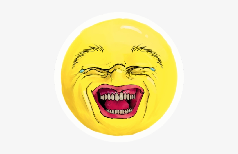 Cry Laugh Emoji Png - Realistic Laughing Crying Emoji, transparent png #89946