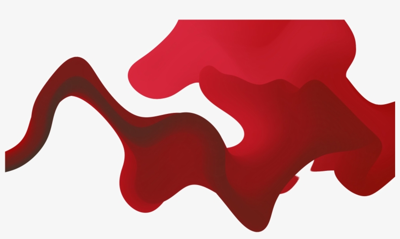 Abstract Shape Transparent Png - Red Abstract Shape Png, transparent png #89969