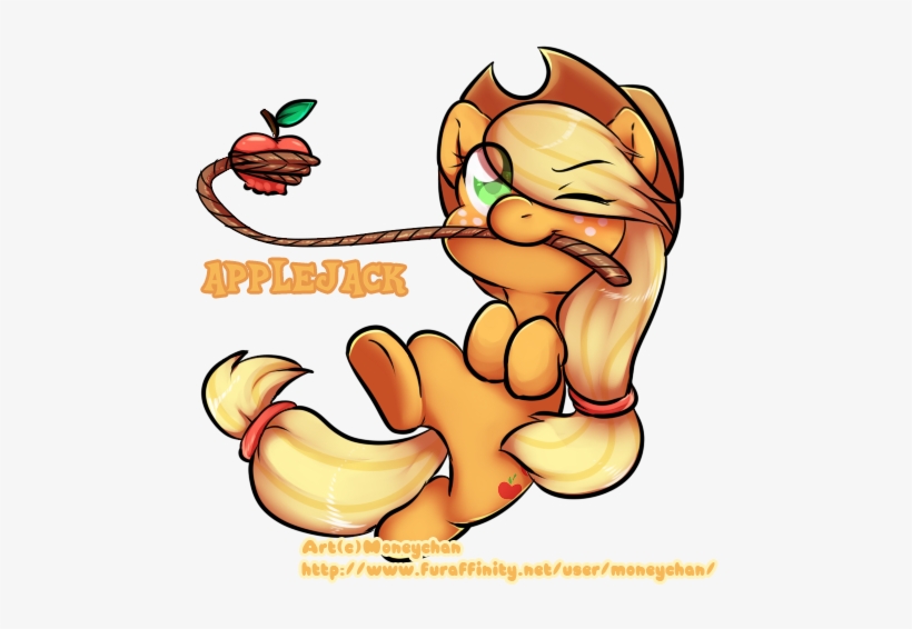 Apple, Applejack, Artist - Cartoon, transparent png #800038