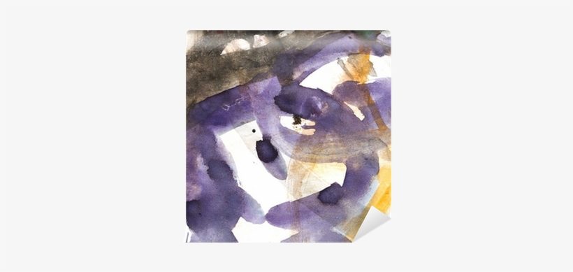 Abstract Background Of Watercolor Paints Wall Mural - Palette, transparent png #800066