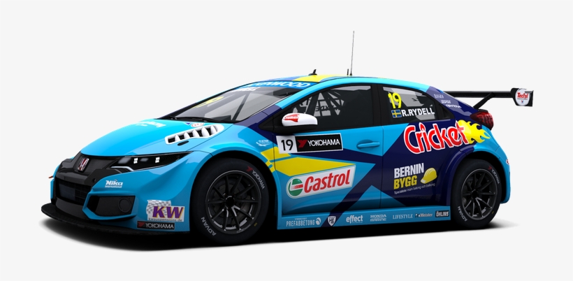 Honda Civic Wtcc - Raceroom Honda Civic Wtcc 2015, transparent png #800083