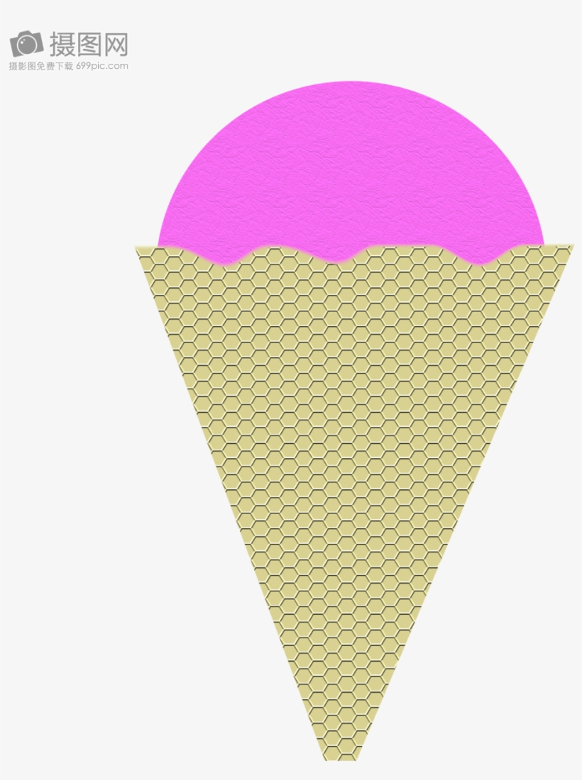 Ice Cream Texture - Ice Cream Cone, transparent png #800085