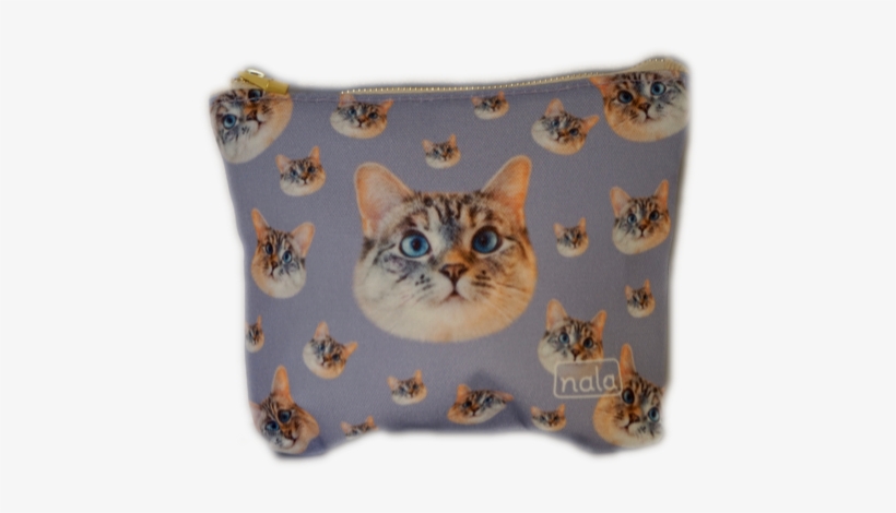 Nala Purple Handmade Card/cell Phone Bag - Tabby Cat, transparent png #800623