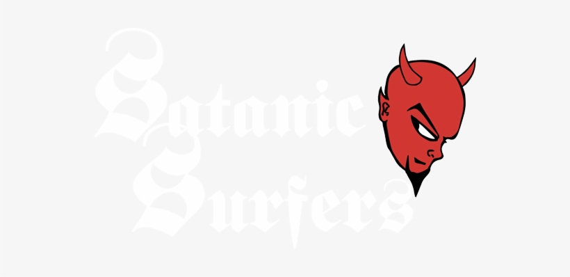 Satanic Surfers Playing 'head Under Water' In - Satanic Surfers, transparent png #800686