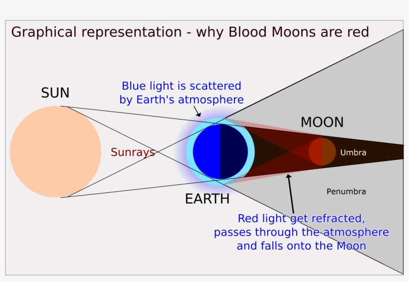 Blood Moon Corrected Labels - Blood Moon Diagram, transparent png #800731