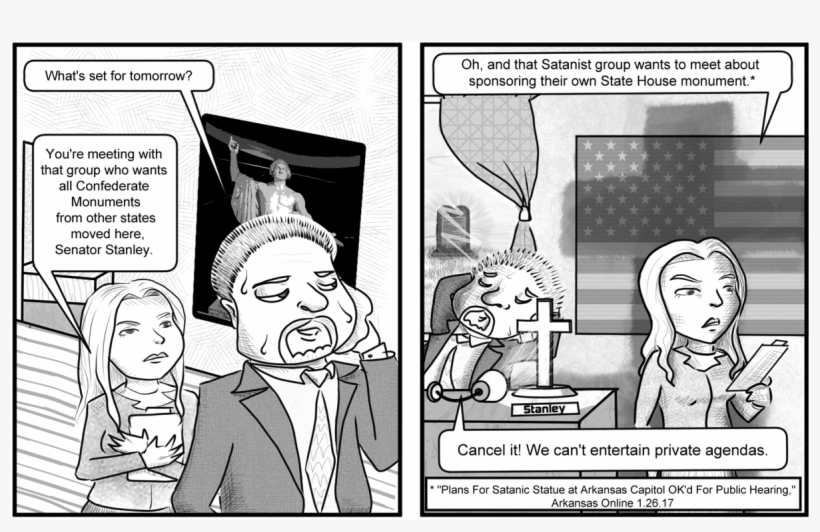 Satanic Gospel Tract - Atheist Chick Tracts, transparent png #800735