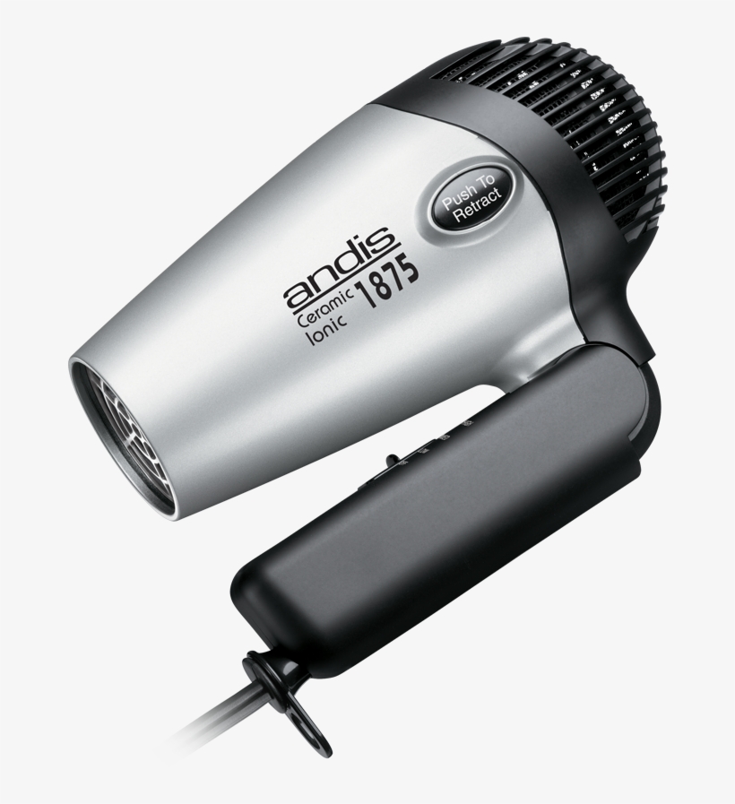 80020 Rc 2 Fold N Go Ionic Hair Dryer, 3 Speed, 1875 - Andis 1875, transparent png #800960