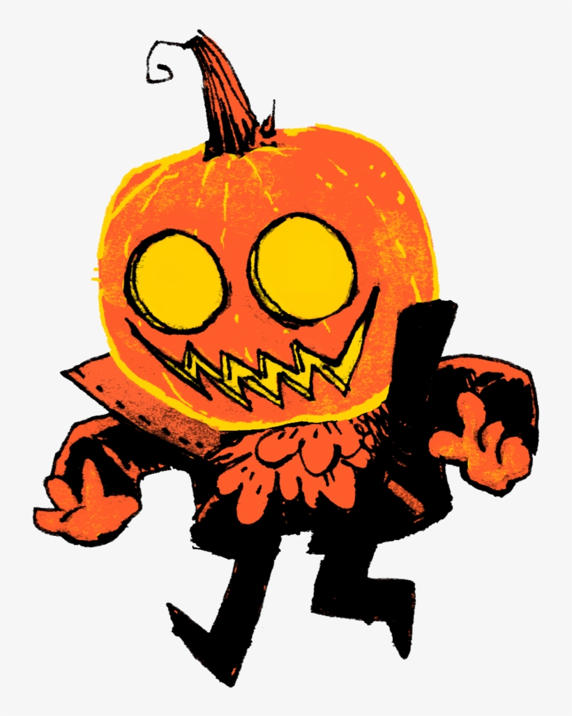 Pumpkin Guy002 - Pumpkin, transparent png #801007