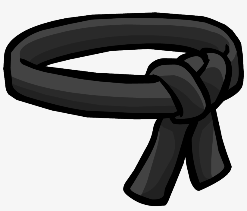 Blackbelt - Black Belt Club Penguin, transparent png #801052