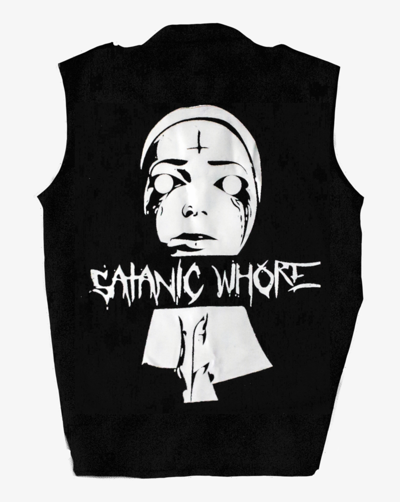 Satanic Whore Patch Occult Satanic Belial Clothing - Satanic Whore T Shirt, transparent png #801137