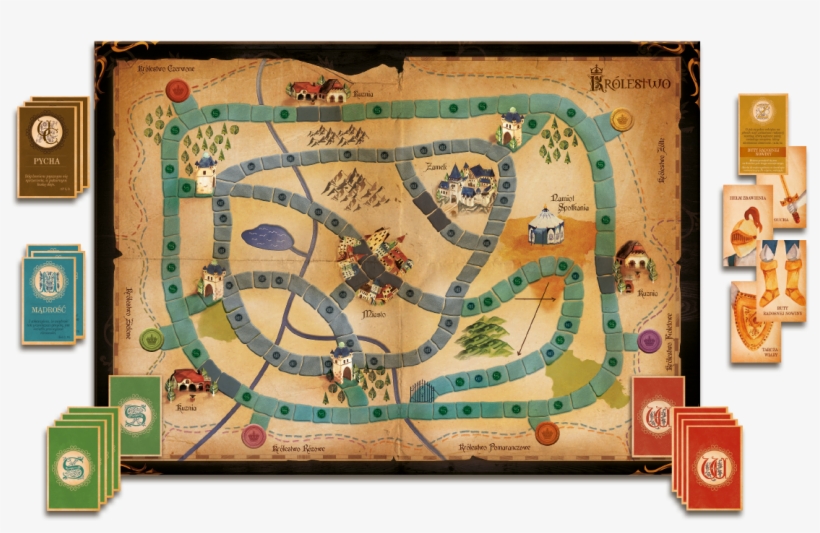 Illustrations, Box Project, Layout, Typesetting - Krolestwo Gra, transparent png #801178