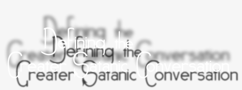 Defining The Greater Satanic Conversation - Calligraphy, transparent png #801207