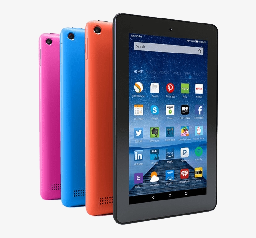 Fire Tablet With Alexa 7, transparent png #801230