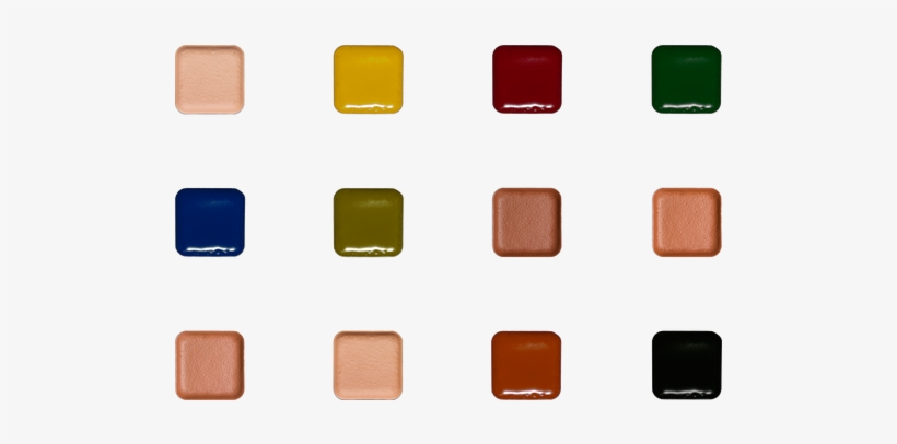 European Body Art Encore Palette Refills - Leather, transparent png #801380