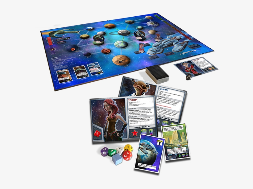 Main Game Image - Space Movers 2201 Board Game, transparent png #801424